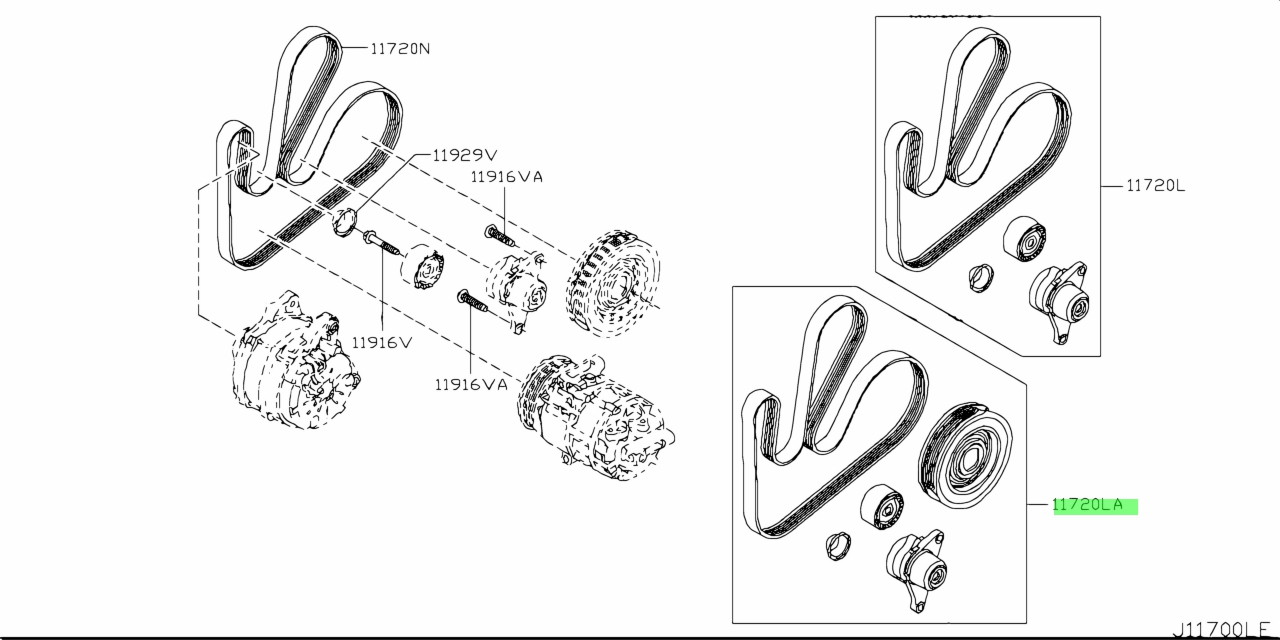 Nissan 11720 en20a